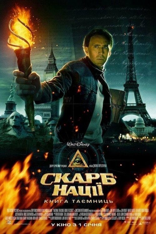 Постер до Скарб нації: Книга таємниць